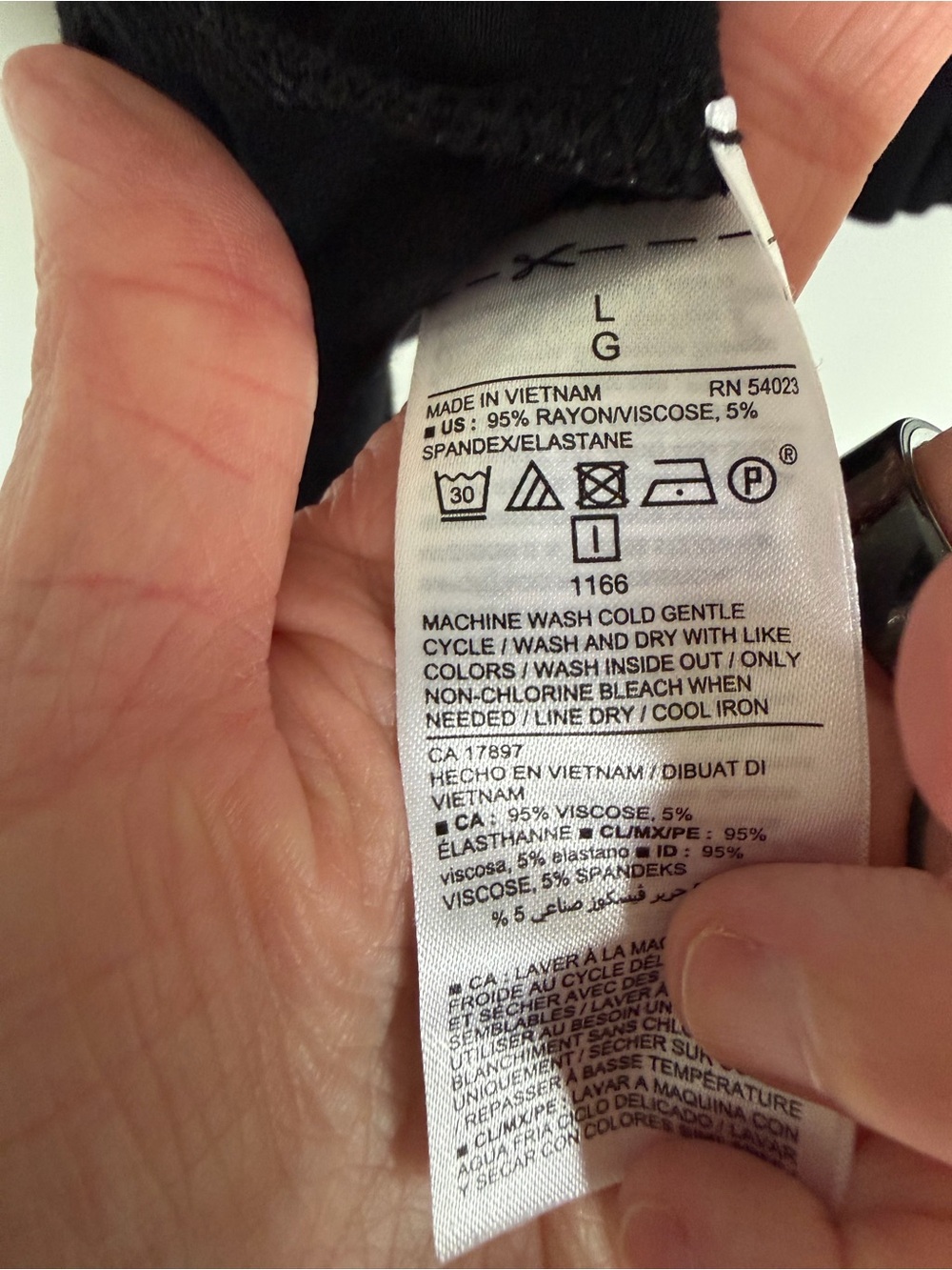 Old Navy Black Long-Sleeve Swing Dress - Picture 4 of 4